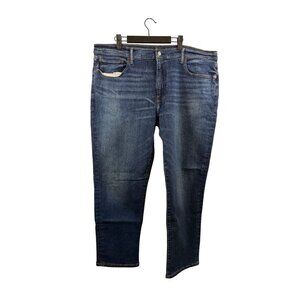 Lucky Brand Mens Blue Relaxed Straight Jeans W40 L30 Cotton Denim